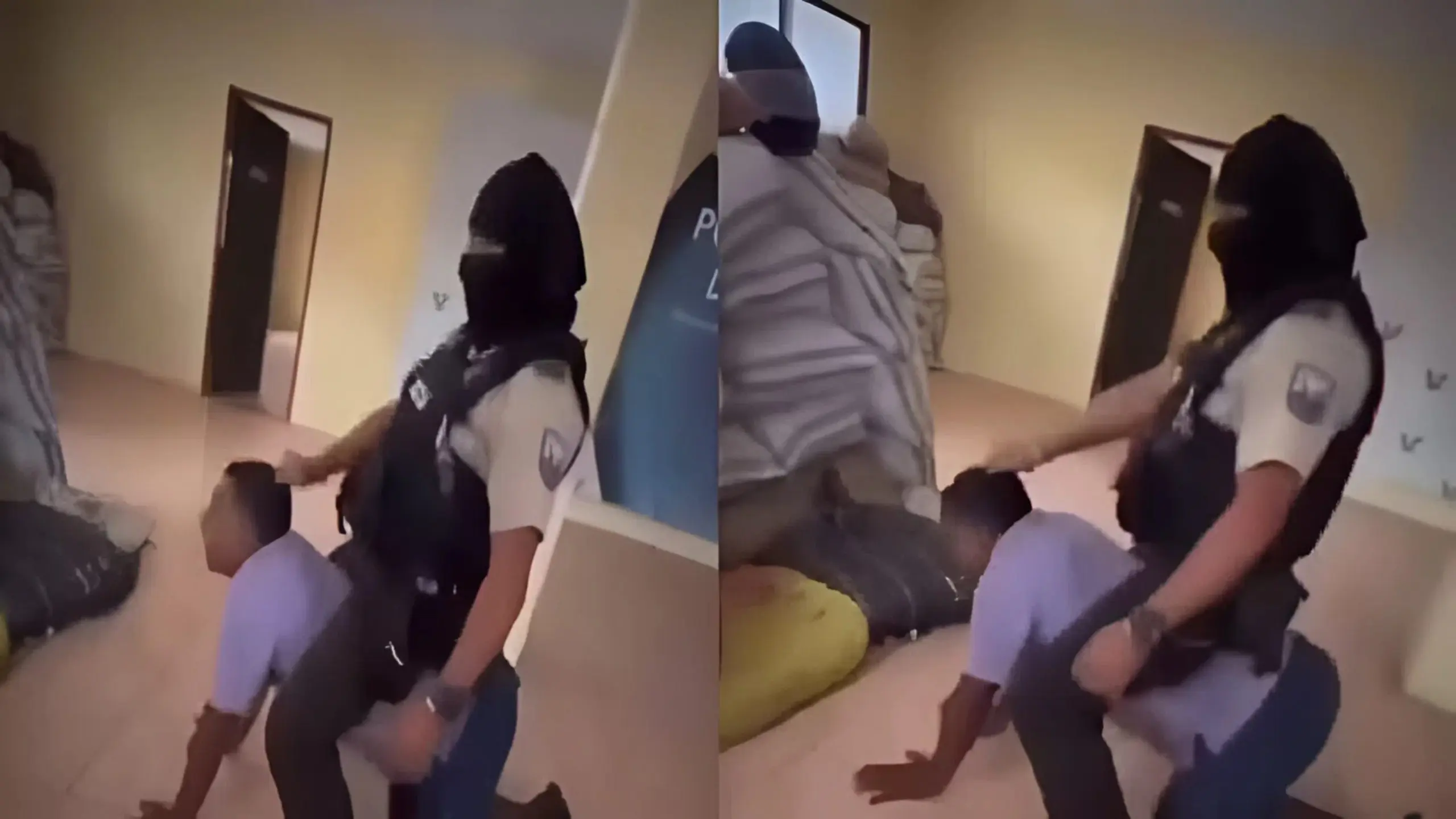 “Vai no cavalinho”: policial é filmado “montando” em preso dentro da cadeia