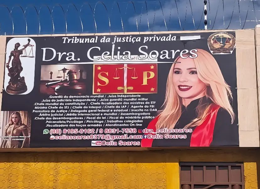 Célia Soares de Brito é acusada de apresentar documentos falsos e se identificar como diversas autoridades. (Foto: Reprodução/Redes sociais)