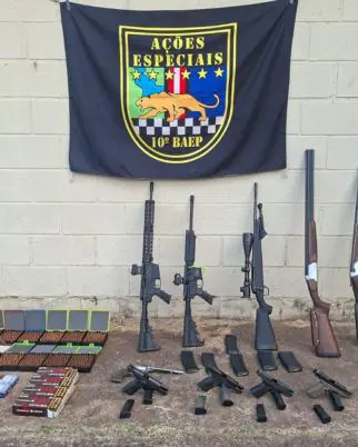 Polícia encontra segundo bunker com arsenal de guerra em menos de uma semana