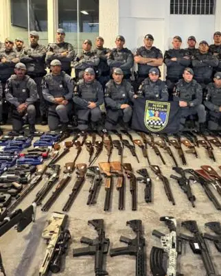 Polícia encontra arsenal em bunker do Comando Vermelho no interior de São Paulo
