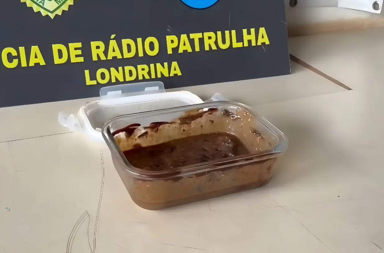 Homem é preso por dar brigadeiro de maconha a colegas de trabalho, no Paraná (Foto: Reprodução/PM-PR)