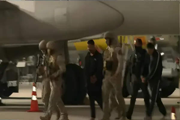 Hytalo desembarca na Paraíba e é encaminhado para novo presídio; assista ao momento (Foto: Reprodução Redes Sociais) 