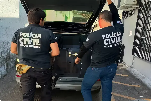 Pai condenado por estuprar filha de 7 anos rompe tornozeleira e é preso novamente (Foto: Polícia Civil/Divulgação)