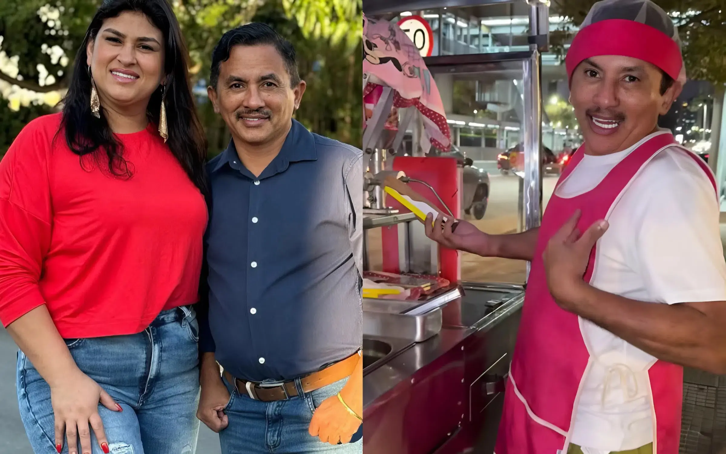 Indireta? Manoel Gomes provoca ex-mulher vendendo churros após acusações