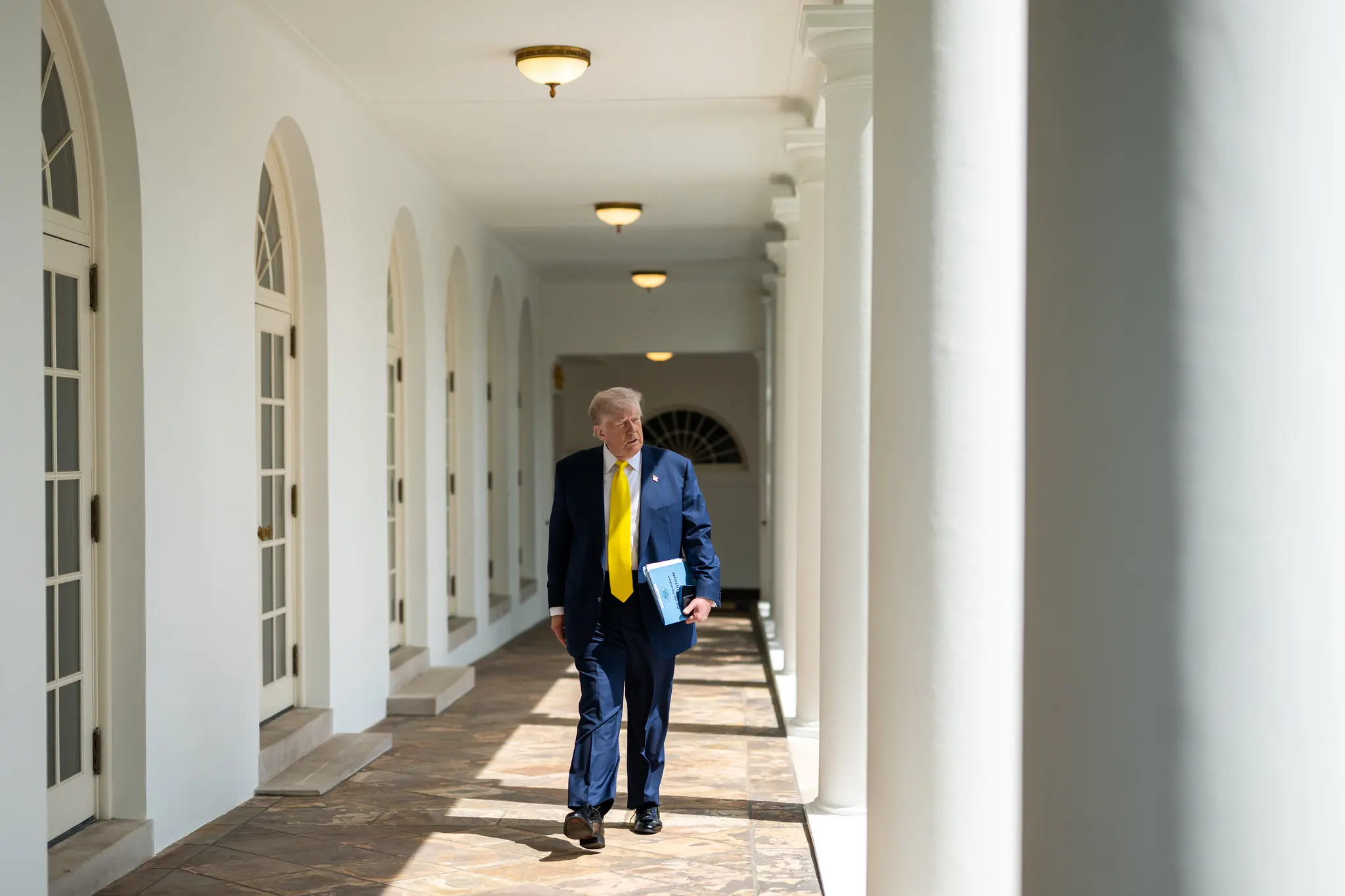 Trump vai propor fim das armas nucleares para Rússia e China (Foto: Casa Branca/ Molly Riley)