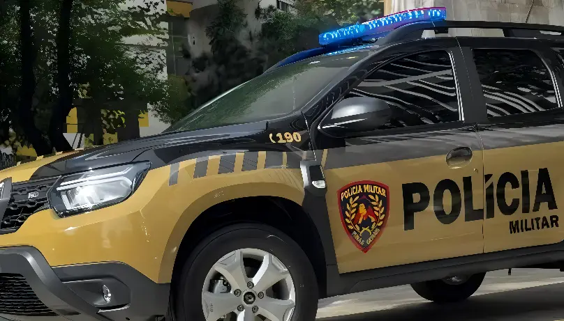 Homem de 30 é esfaqueado durante um churrasco na casa dos pais em Minas Gerais. (Foto: Reprodução/PM-MG)