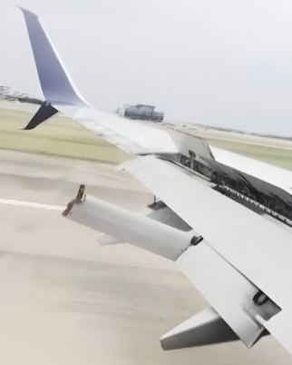 Voo da Delta decola com asa danificada e passageiros vivem momentos de terror