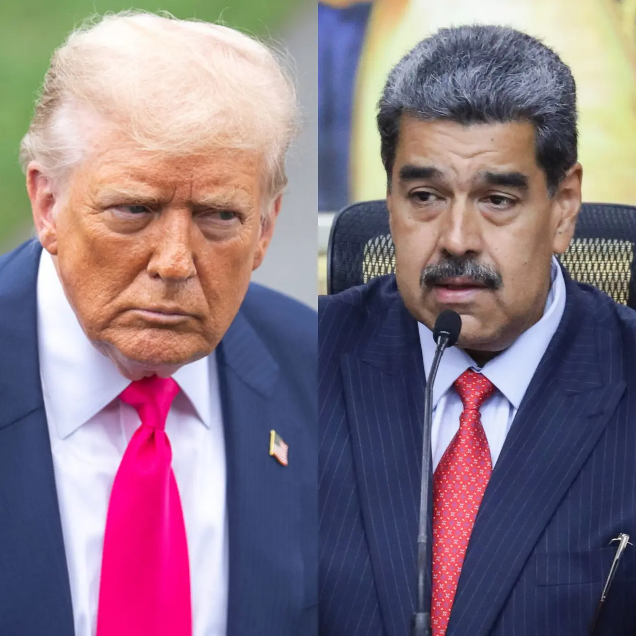 Donald Trump anunciou bloqueio aéreo e naval contra a Venezuela, alegando uso do setor petrolífero para financiar atividades ilegais pelo governo de Nicolás Maduro. Foto: Reprodução.