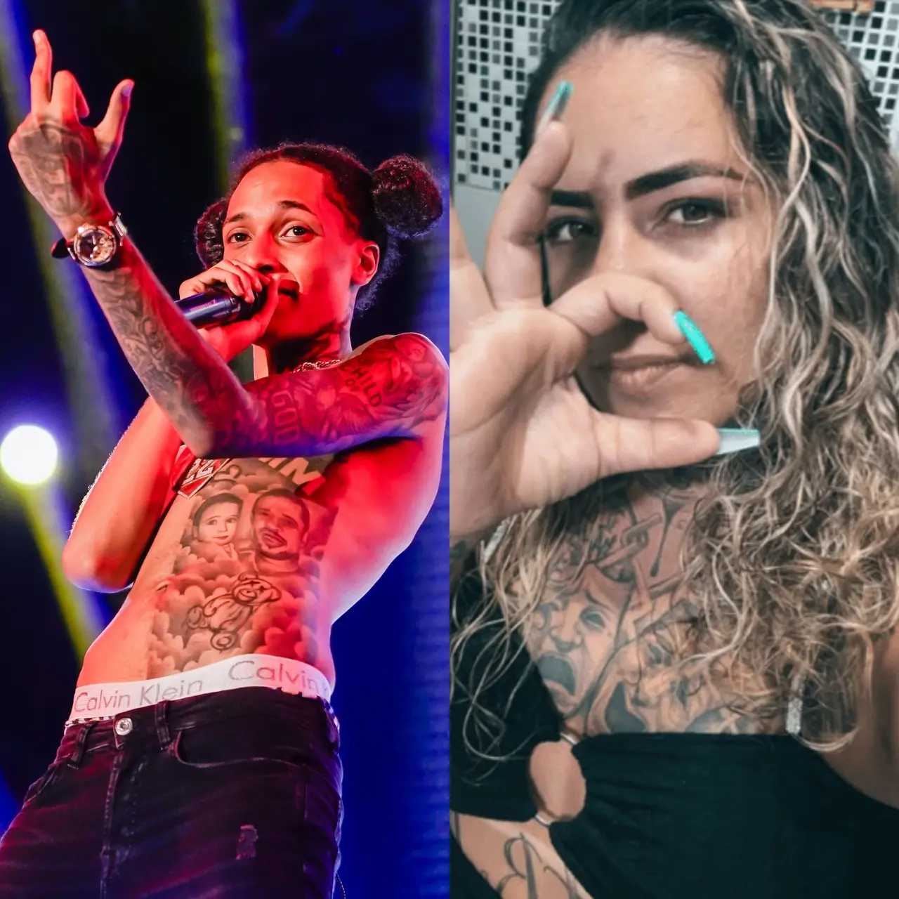 Antes da execução, a mulher fez fortes declarações contra o rapper Oruam