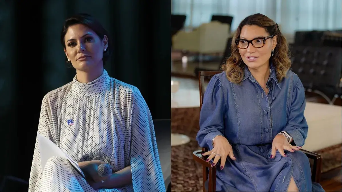 Janja rebate críticas e alfineta Michelle Bolsonaro: “Não xingo o marido de ninguém”