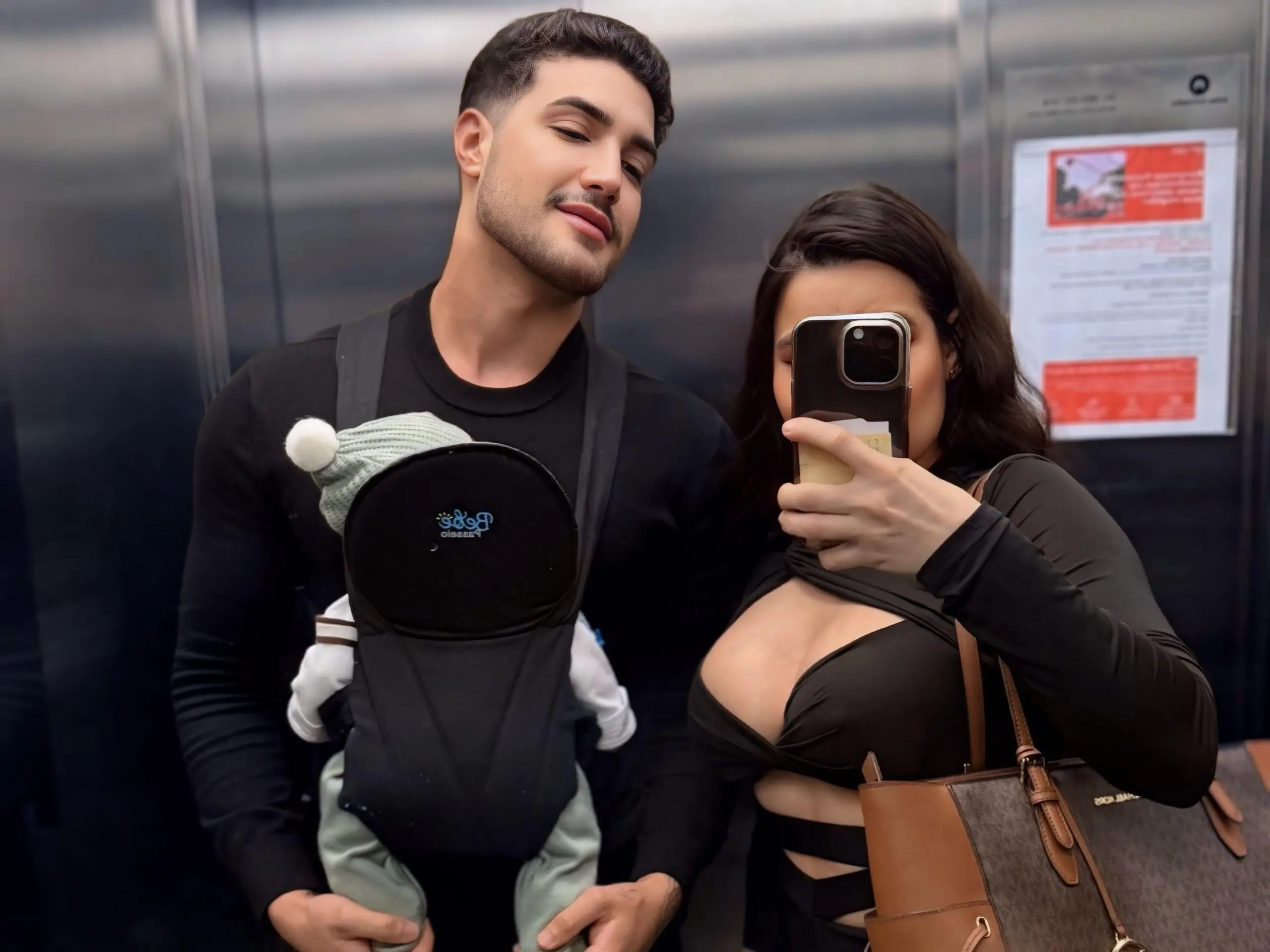 Ex-noivo de Rico Melquiades assume paternidade do filho de Raissa Barbosa