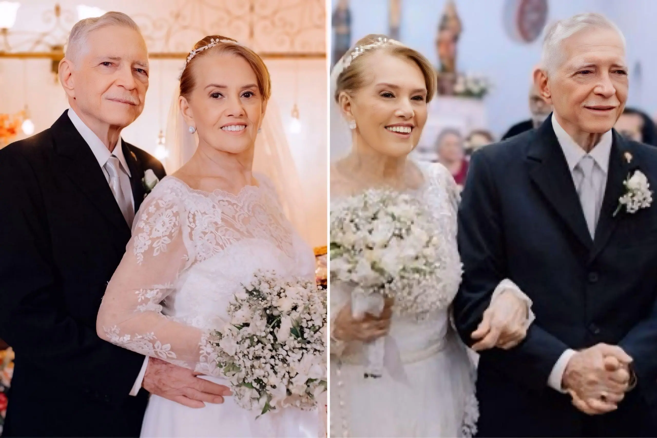 Amor que resistiu ao tempo: Idosos se casam ao 78 e 80 anos