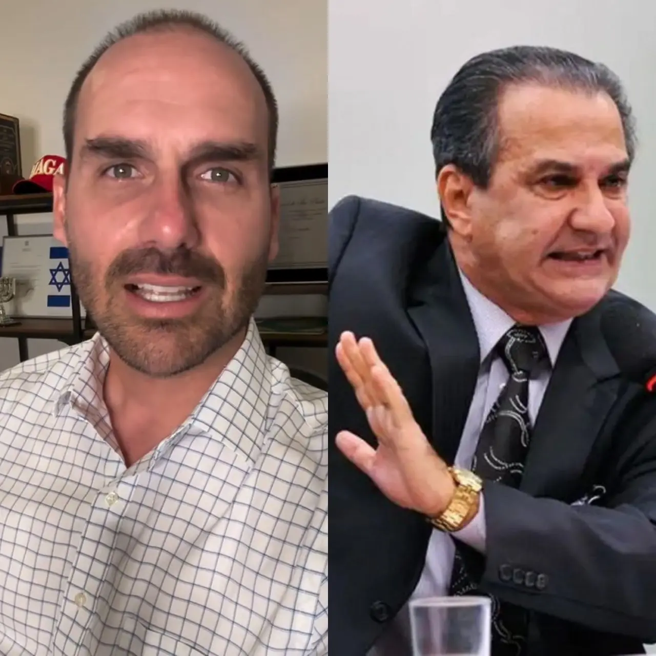 Eduardo Bolsonaro fala sobre áudio vazado de Silas Malafaia 