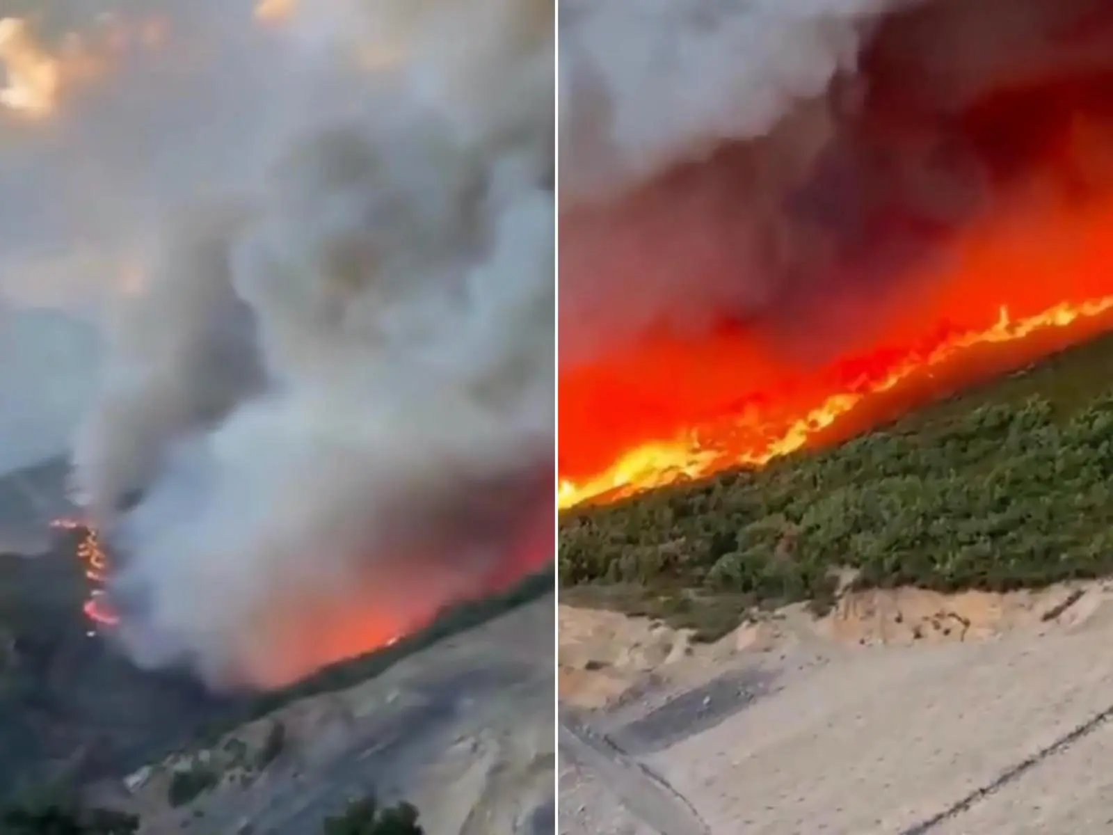 Incêndios em escala voltam assustar autoridades e moradores na Espanha