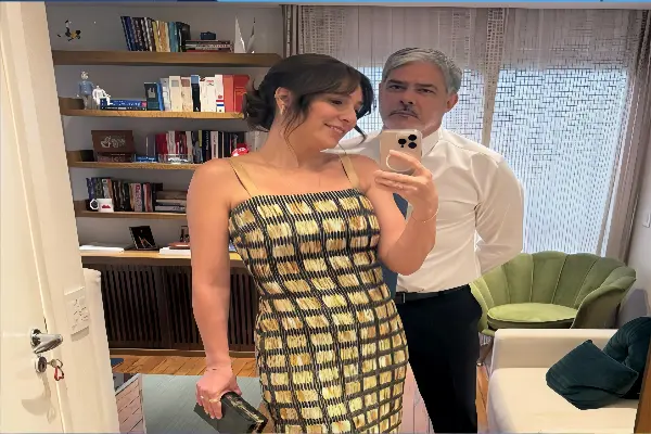 Esposa se declara a William Bonner após saída do Jornal Nacional: 'Te amo' (Foto: Reprodução/Instagram Natasha Dantas)