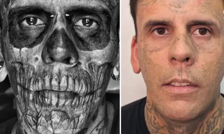Homem mais tatuado do Brasil passa por transformação e surpreende; Veja o antes e depois.