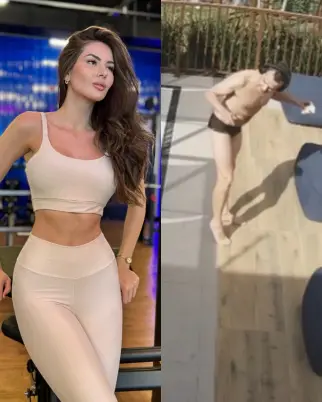 Amanda Girotto gravou o momento de um dos ataques