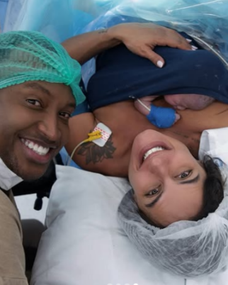 Nasce Bento, primeiro filho de Thiaguinho e Carol Peixinho. Veja fotos