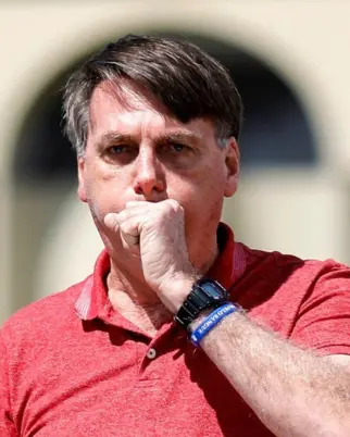Bolsonaro teve anemia detectada durante os exames Foto: Sergio LIMA/AFP.