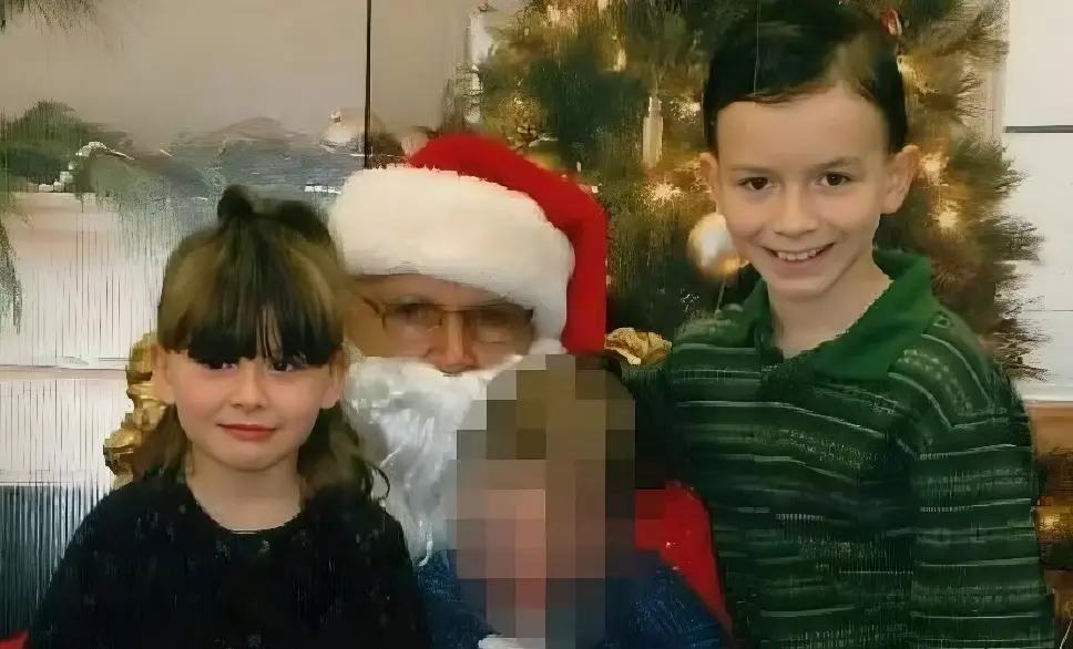 'Papai Noel' mata dois filhos e corpos são achados em terreno da família (Foto: Reprodução)