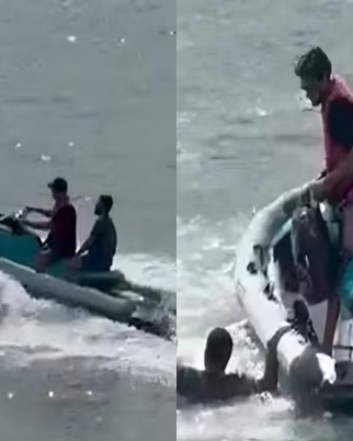 Homem salta de navio para fugir de dívida milionária em cassino (Foto: Reprodução)
