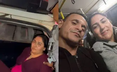'Imunda': assassina de maridos chega à delegacia sob protestos