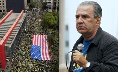 Malafaia quer vetar bandeira dos EUA em atos bolsonaristas