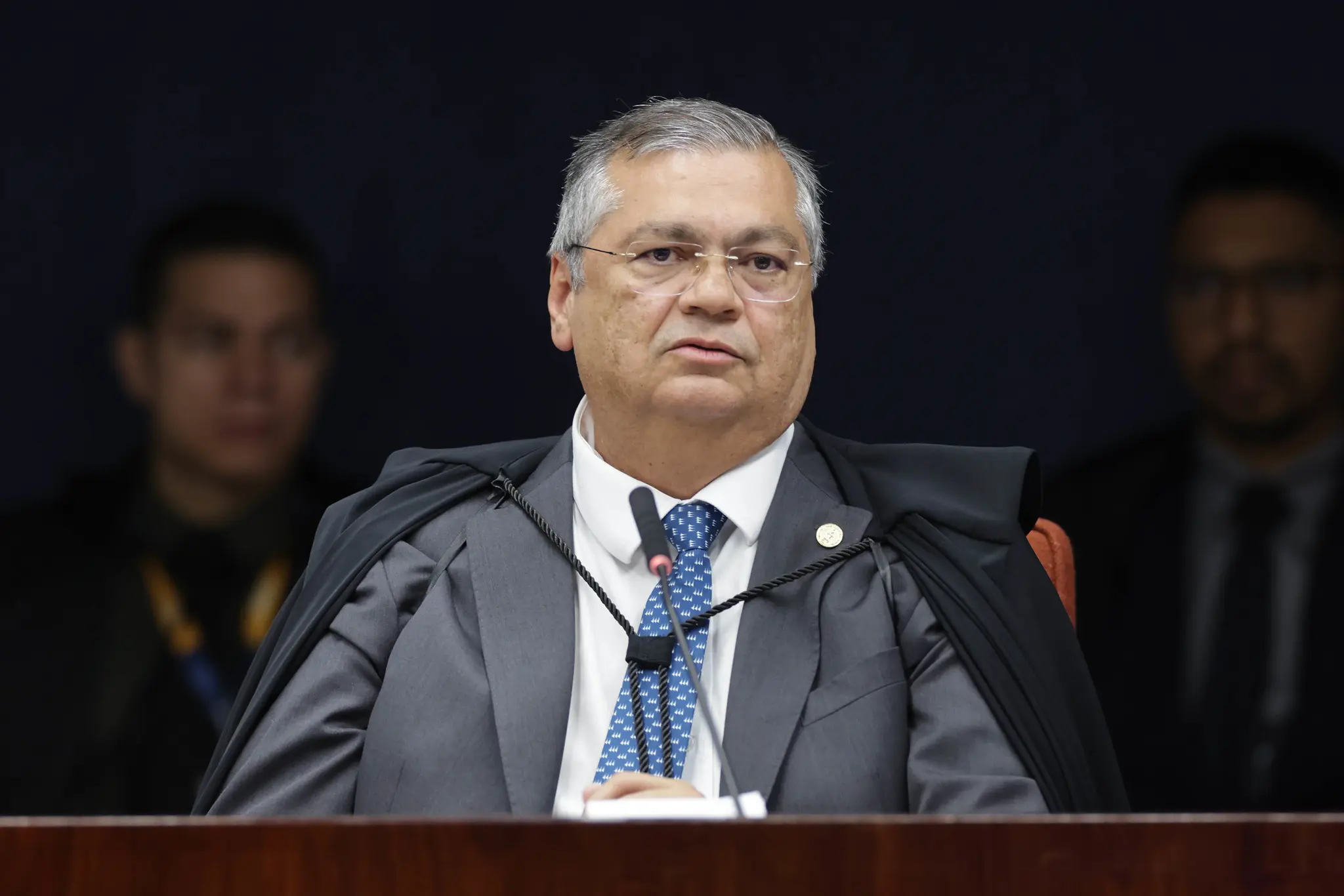 Dino vota e 3º dia de julgamento de Bolsonaro termina com 2 a 0 a favor de condenações (Foto: Sophia Santos/STF)