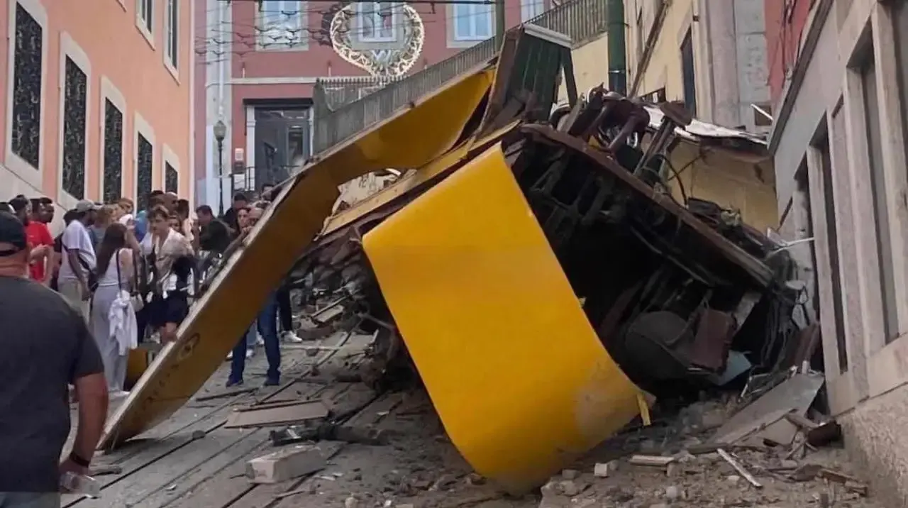 acidente trágico em portugal - elevador da glória