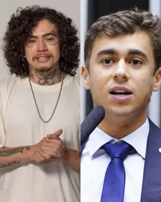 Nikolas volta a atacar Whindersson e usa foto para provocar humorista