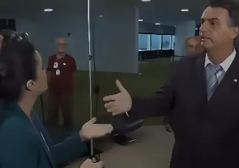 Imagens: Bolsonaro e Manuela