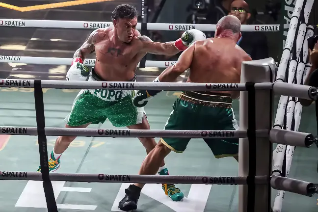 Luta entre Popó e Wanderlei Silva termina em pancadaria e nocaute fora de hora (Foto: William Lucas e Gaspar Nóbrega/Inovafoto)