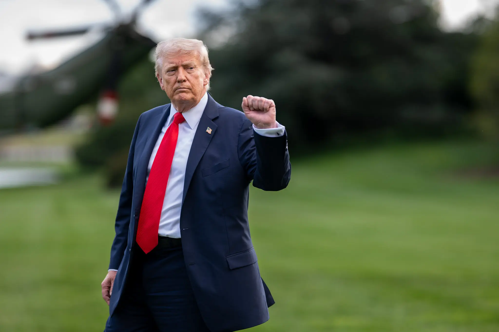 Trump bate-boca com jornalista e gera mais uma polêmica (Foto: Harrison Koeppel/Casa Branca)