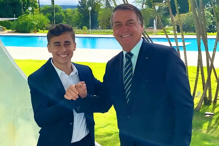 Nikolas Ferreira reage à condenação de Bolsonaro (Foto: Reprodução/Redes Sociais)
