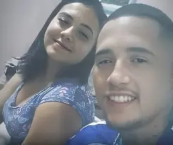 Kevin de Lima e Kaylane Bispo, morta a tiros durante discussão por ciúmes (Foto: Reprodução)