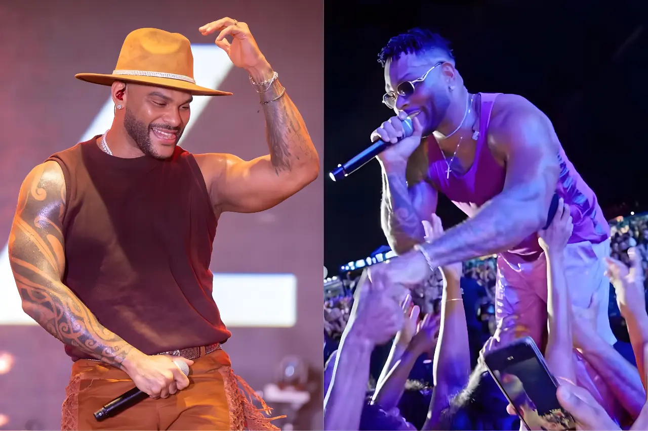 'Show do crime': cantor é furtado enquanto se apresentava em palco (Foto: Reprodução/Redes Sociais)
