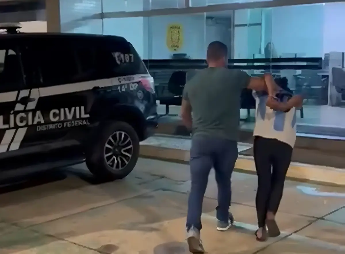 Motorista de aplicativo é esfaqueado após passageira se recusar a pagar R$30 (Foto: PCDF/Reprodução)