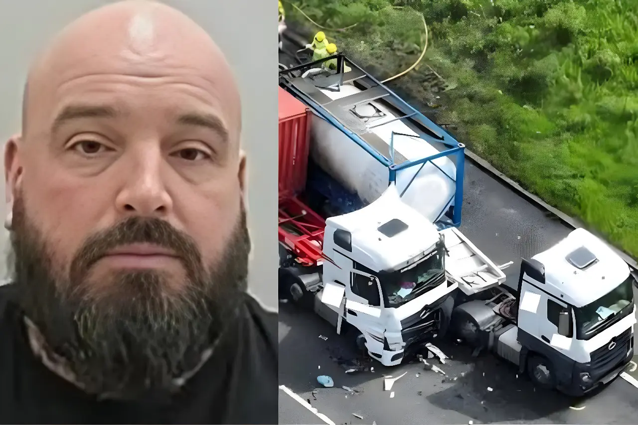 aminhoneiro distraído com nudes provoca acidente fatal em rodovia (Foto: Montagem Bacci Notícias com Reprodução)