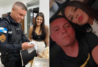 Sargento da Pm é preso nesta manhã suspeito de matar a mulher em Maricá (Foto: Reprodução)