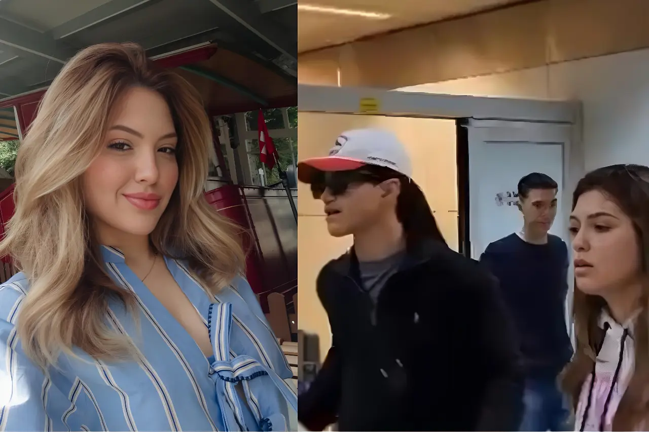 Mari Menezes foi receber Luan Alencar em aeroporto (Foto: Montagem Reprodução/Redes Sociais com Arquivo/BacciNoticias)