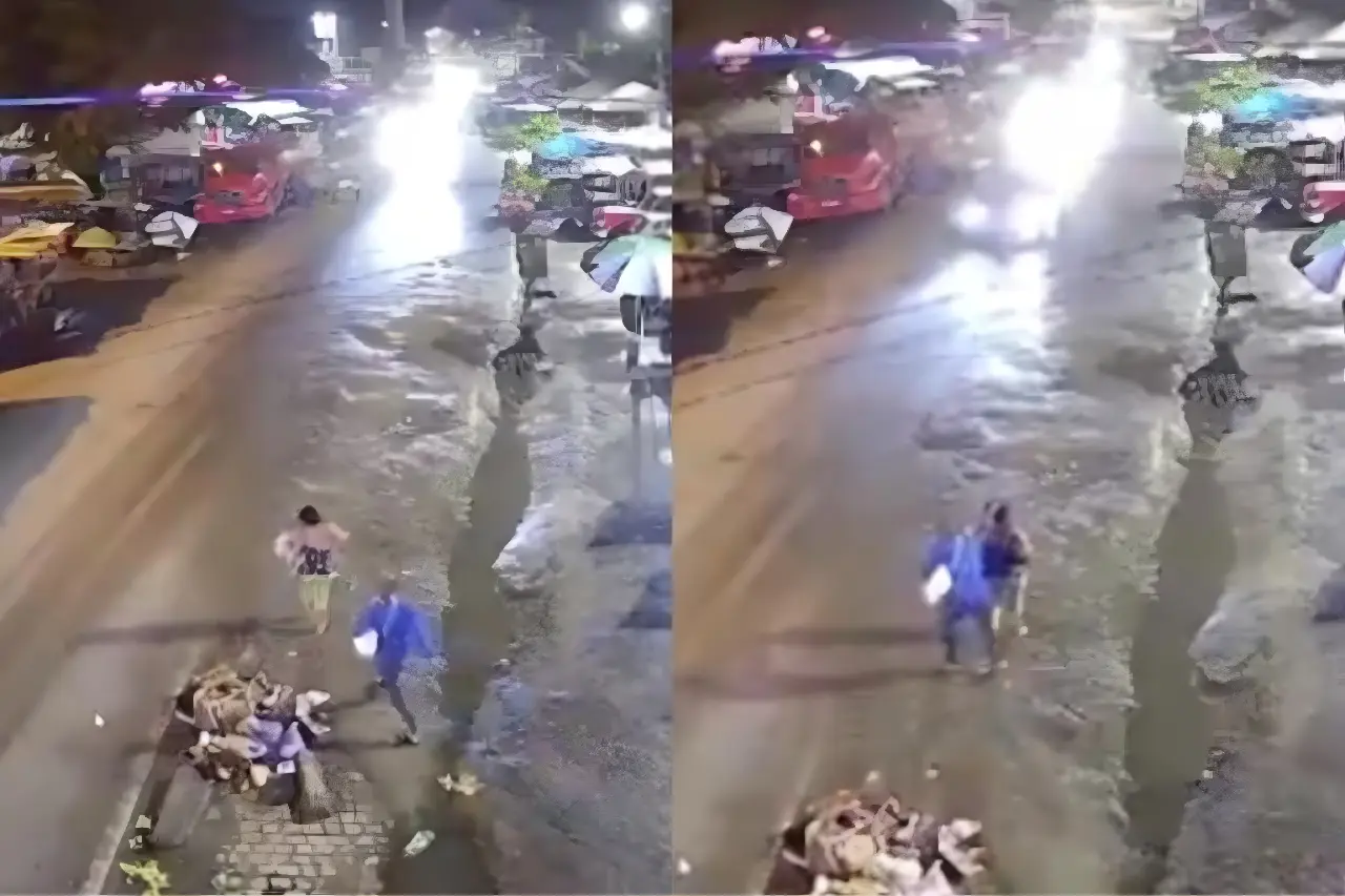 Homem persegue e agride esposa após ela se negar a ter relações sexuais (Vídeo: Divulgação/SSP)