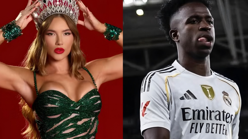 Homenagem para Virginia? Comemoração de gol de Vini Jr aumenta indícios de romance