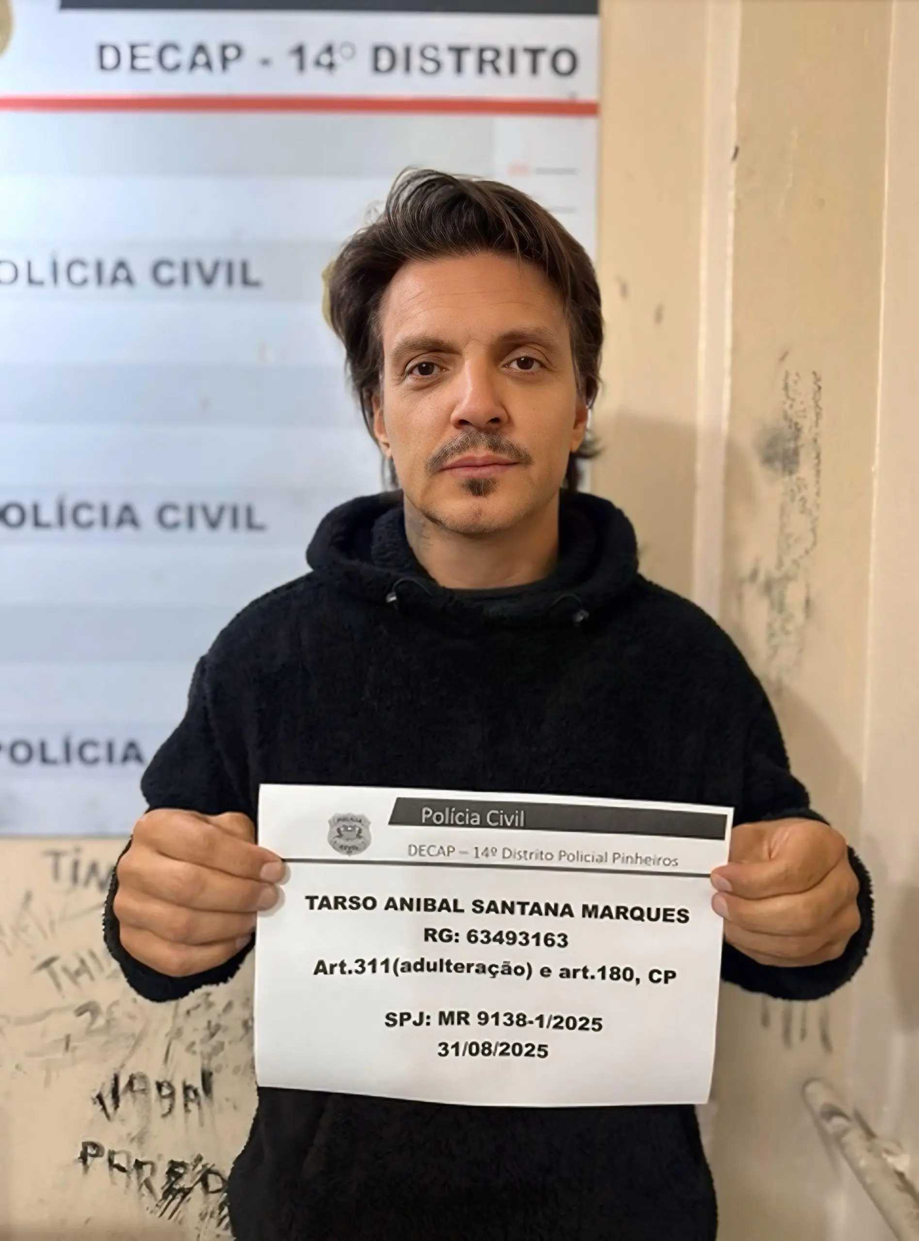Após ser detido, Tarso Marques nega prisão e alega não saber de irregularidades do veículo