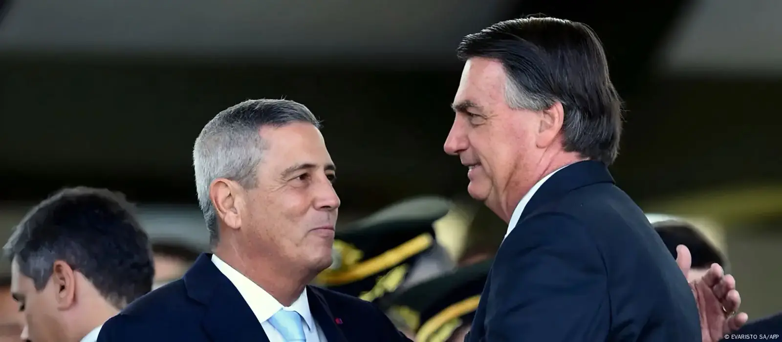 Walter Braga Netto e Bolsonaro Foto: EVARISTO SA/AFP