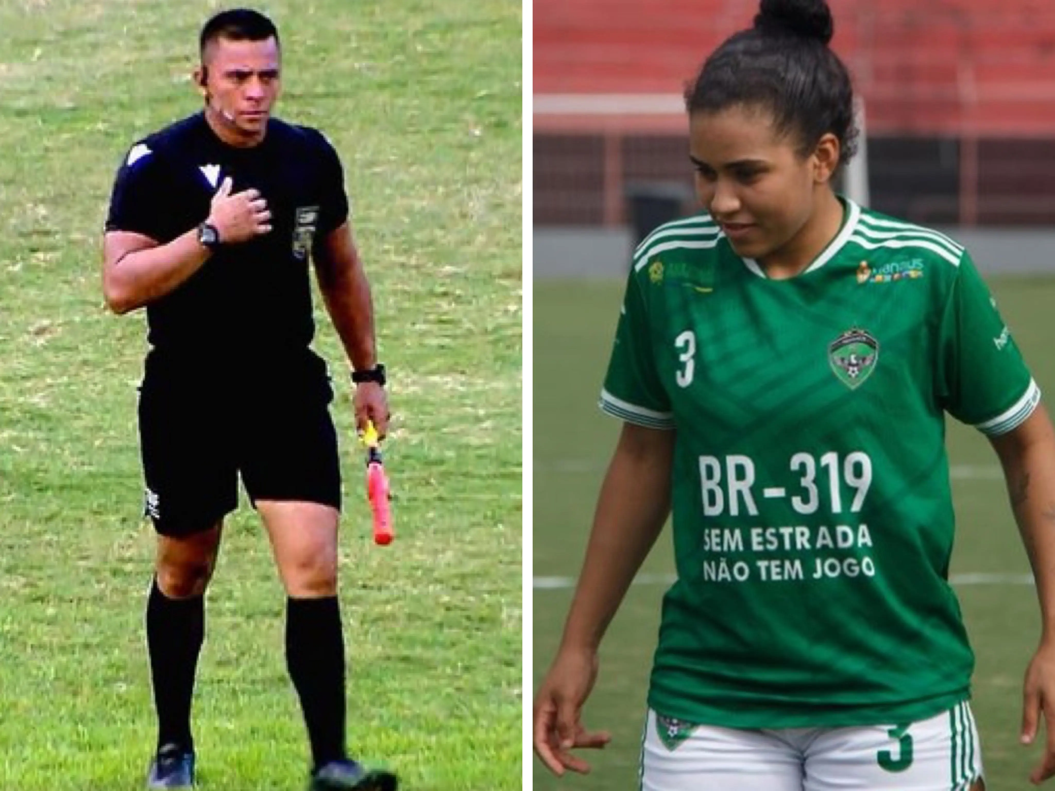 Grave: Árbitro é afastado após agredir ex-namorada zagueira