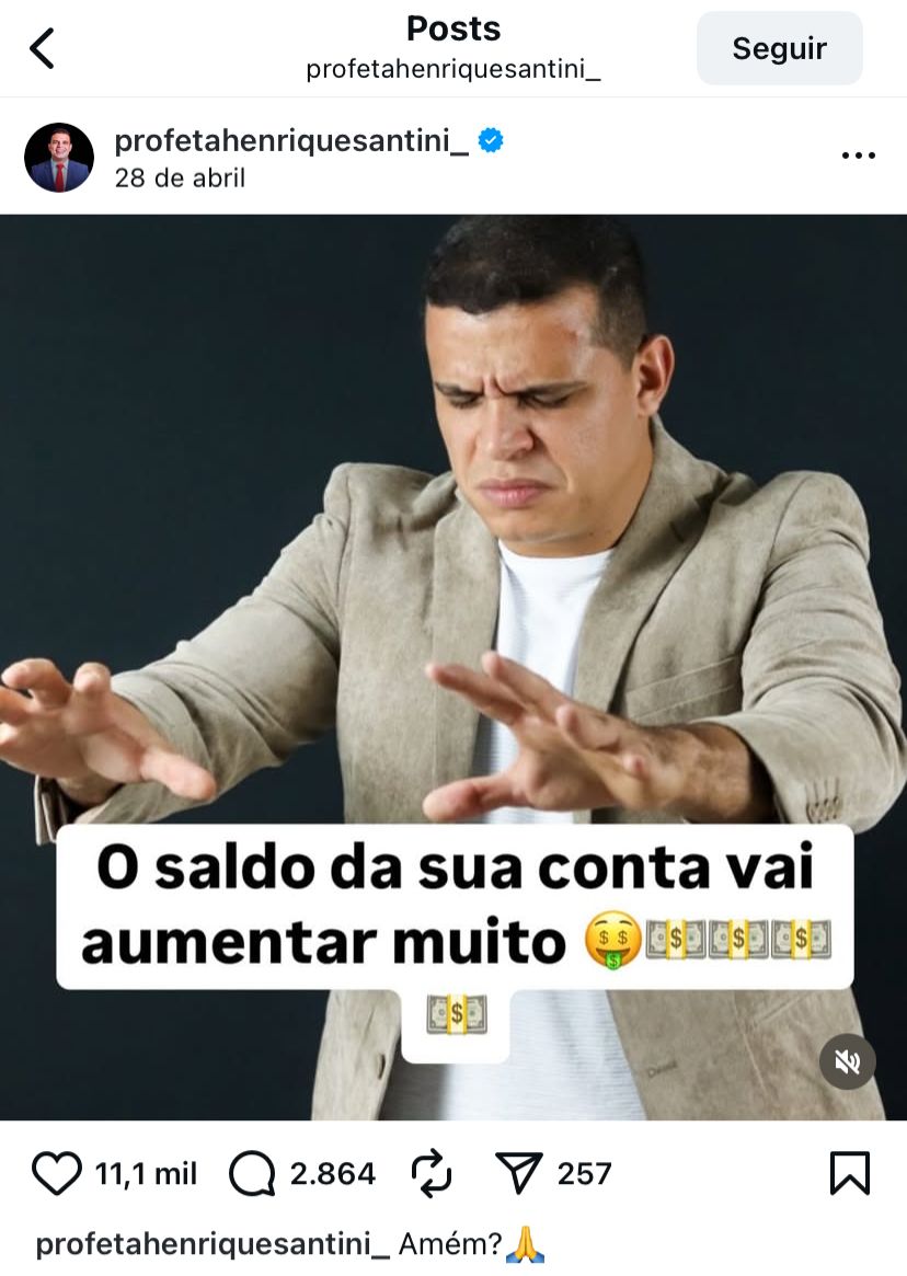 Luiz Henirque Santini - Falso Profeta