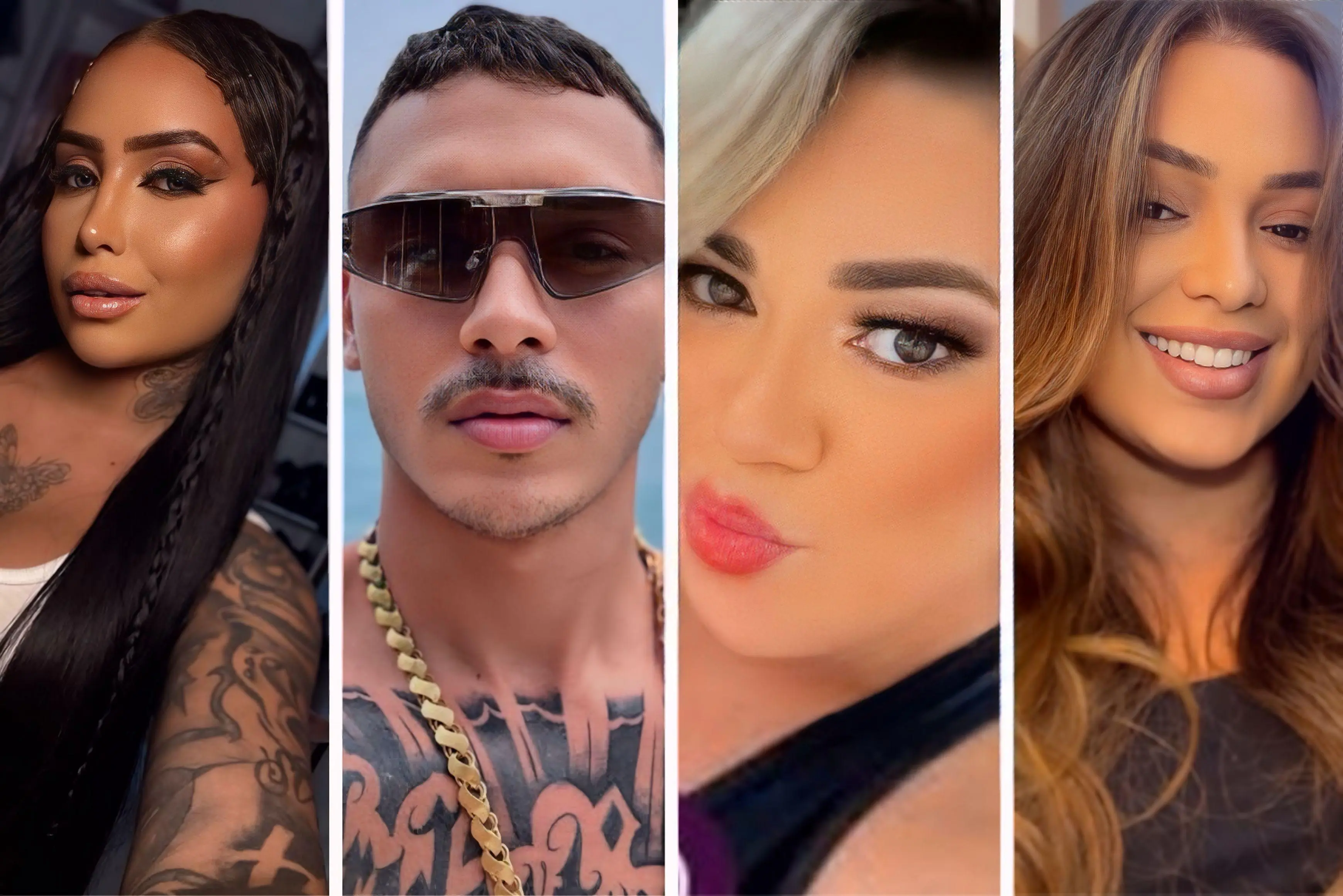 Influenciadores de Teresina investigados na megaoperação 'Jogo Sujo 3' - Imagens-Reprodução: Redes Sociais 