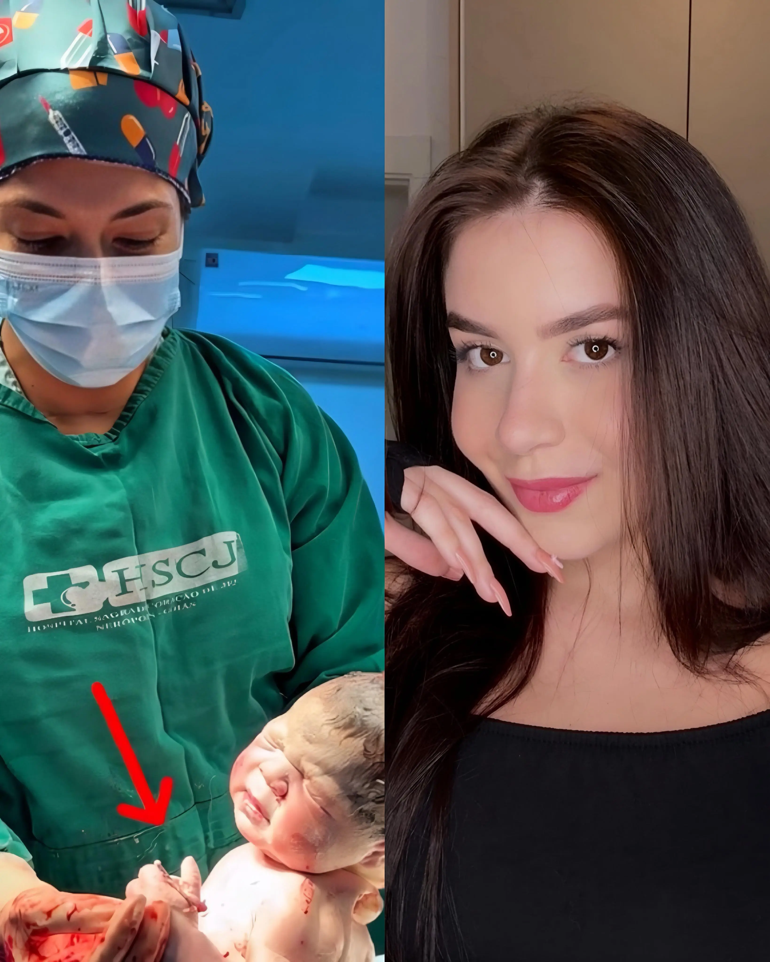 Do bebê 'com DIU na mão' ao dispositivo “andando” pelo corpo (Foto: Reprodução/Redes sociais)