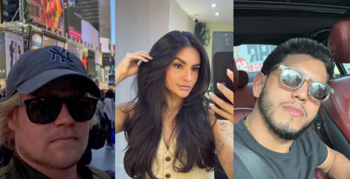 Além de Korbinian, também morreram Herbson Nunes Negrão, de 24 anos, natural de Capitão Poço, no Pará, e Luana Raquel de Araújo Melo (Foto: Reprodução/Redes Sociais)