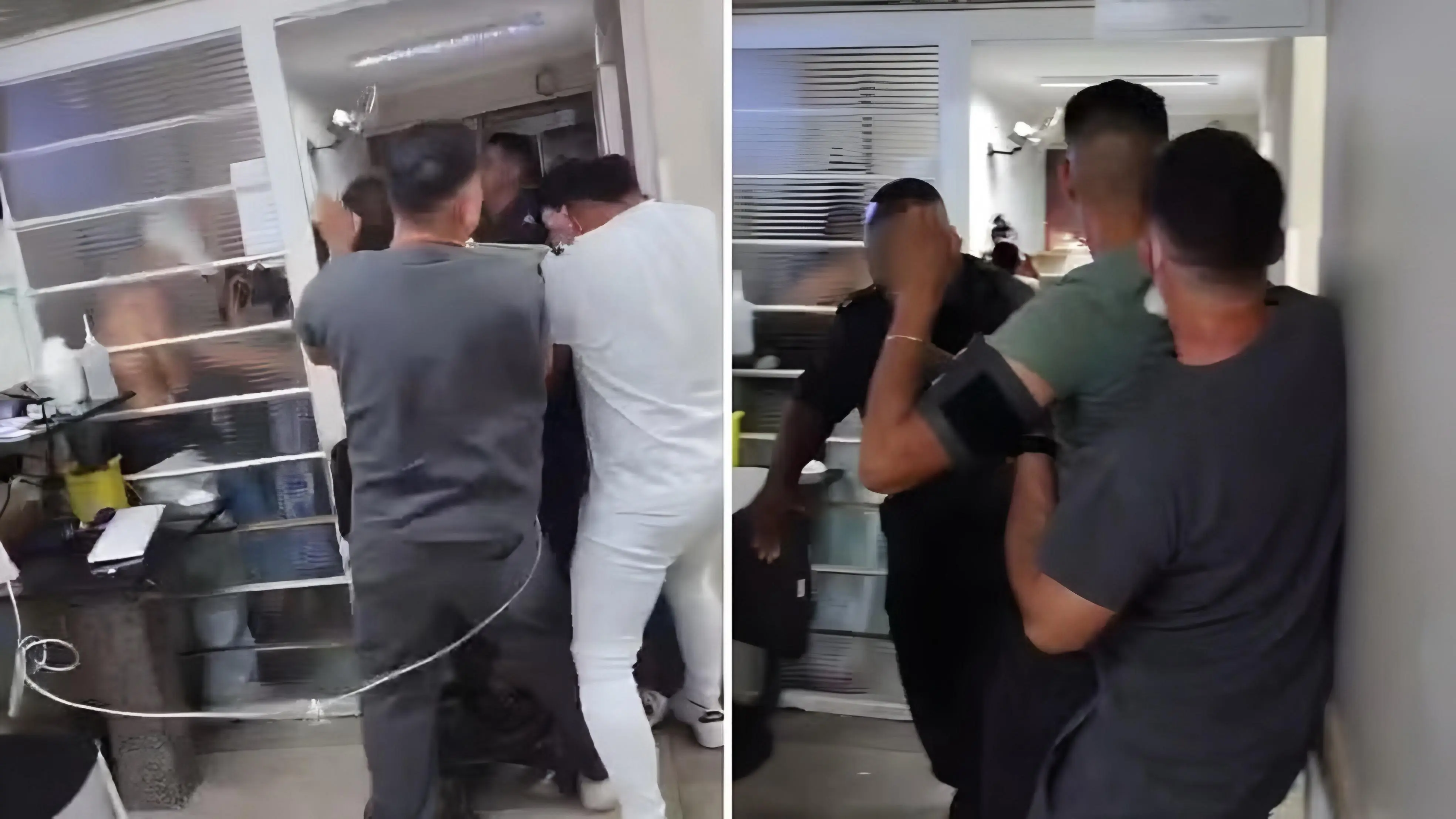 Discussão acaba em facadas dentro de hospital da Santa Casa  (Foto: reprodução/Redes sociais)